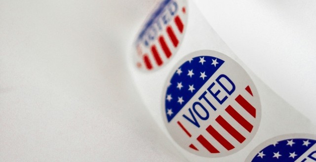 Election stickers